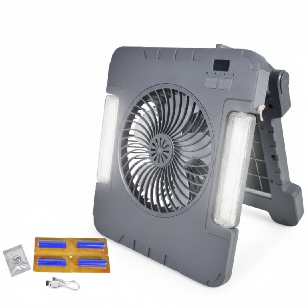 Ventilador lámpara solar