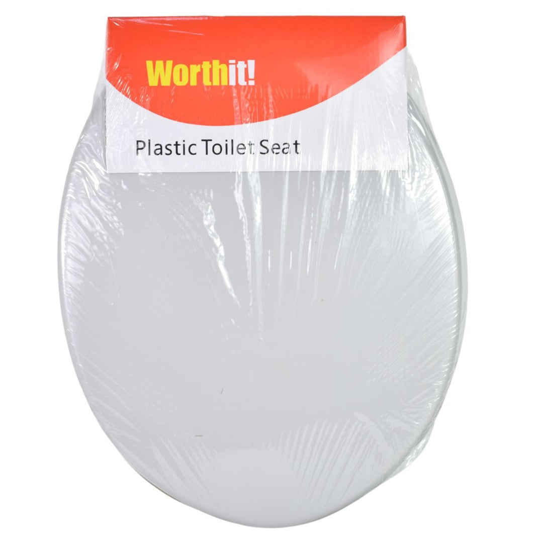 Asiento con tapa para inodoro 42 x 36 cm. Gris