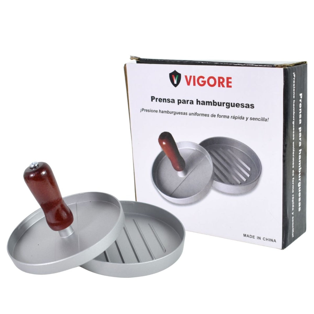 Prensa para hamburguesas Vigore 11.5cm.