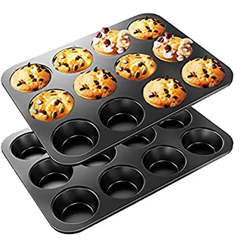 Molde para muffins x12. 26x35cm