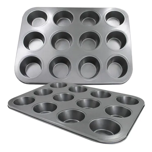Molde para muffins x12. 26x35cm