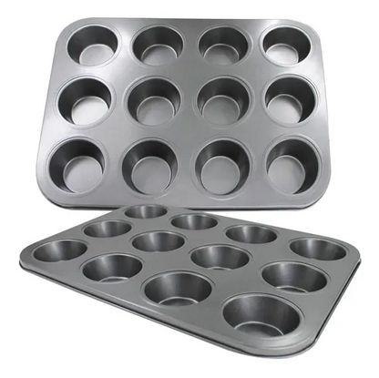 Molde para muffins x12. 26x35cm