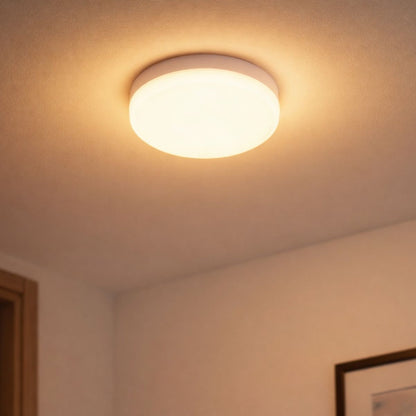Panel luz LED redondo de superficie 23cm 36W Luz cálida