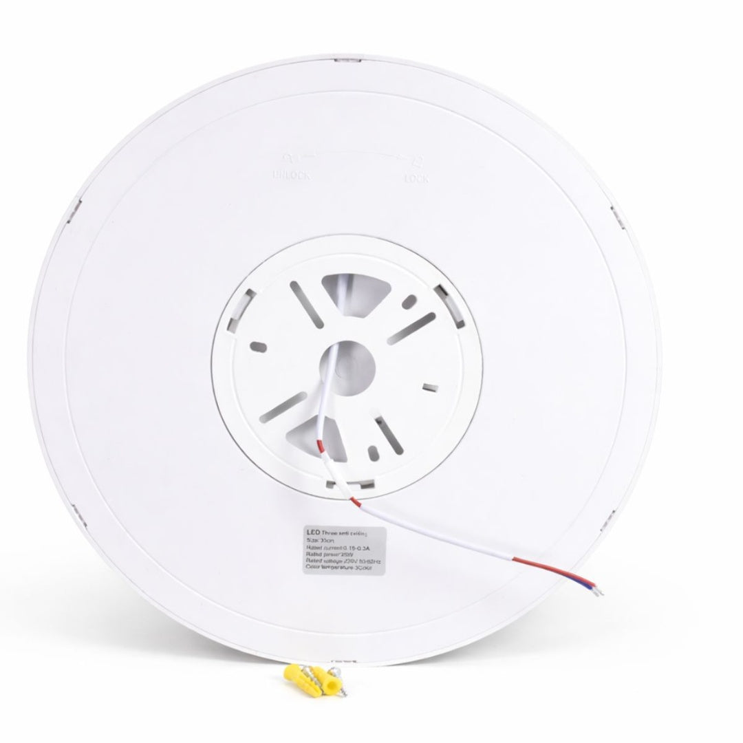 Panel luz LED Vigore de superficie 22cm 15W Luz fría