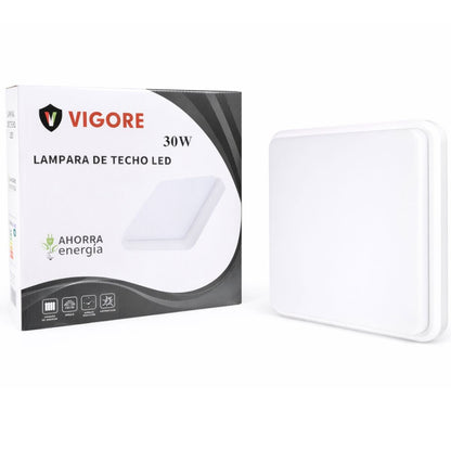 Panel luz LED Vigore de superficie 30cm 30W Luz fría