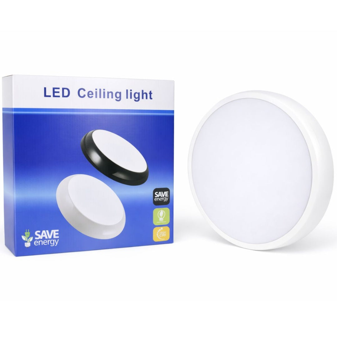 Panel luz LED redondo de superficie 28cm 24W Luz fría