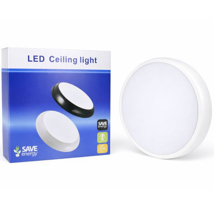 Panel luz LED redondo de superficie 28cm 24W Luz cálida