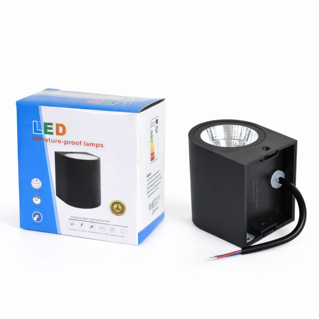 Luz LED cálida de pared 7.5cm 3W