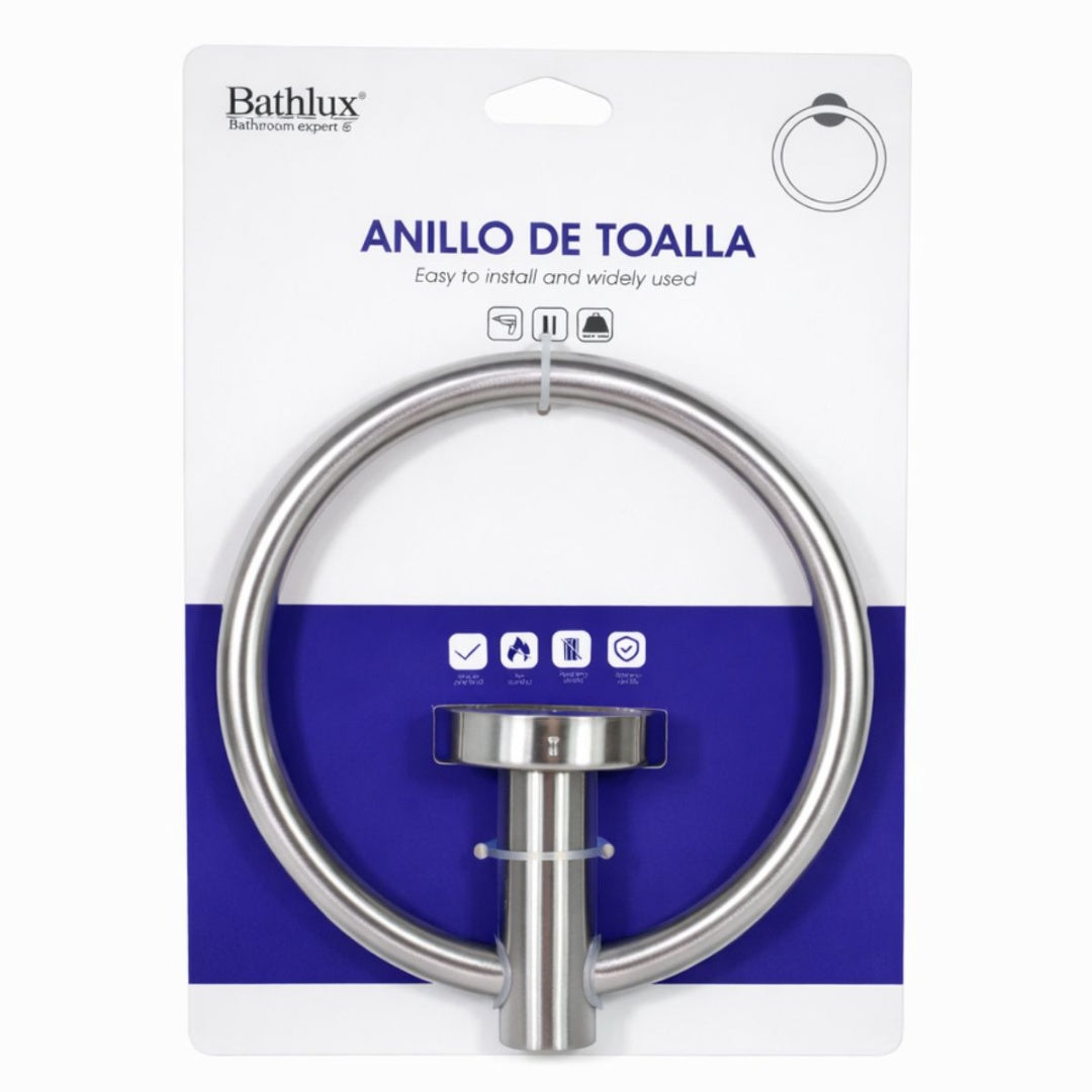 Soporte anillo para toalla de baño