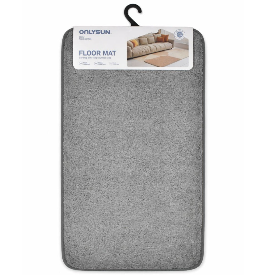 Alfombra gris 40x58cm.