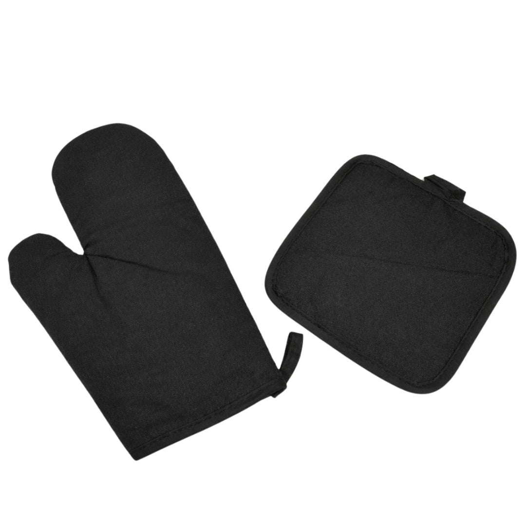 Set de manopla y agarradera para horno