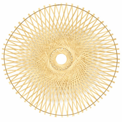 Pantalla tejida de ratán para lámpara colgante 50cm.