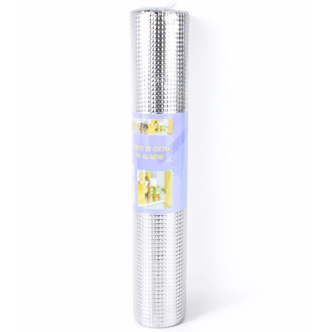 Rollo de tapete aluminio aislante 30cm x 3mts