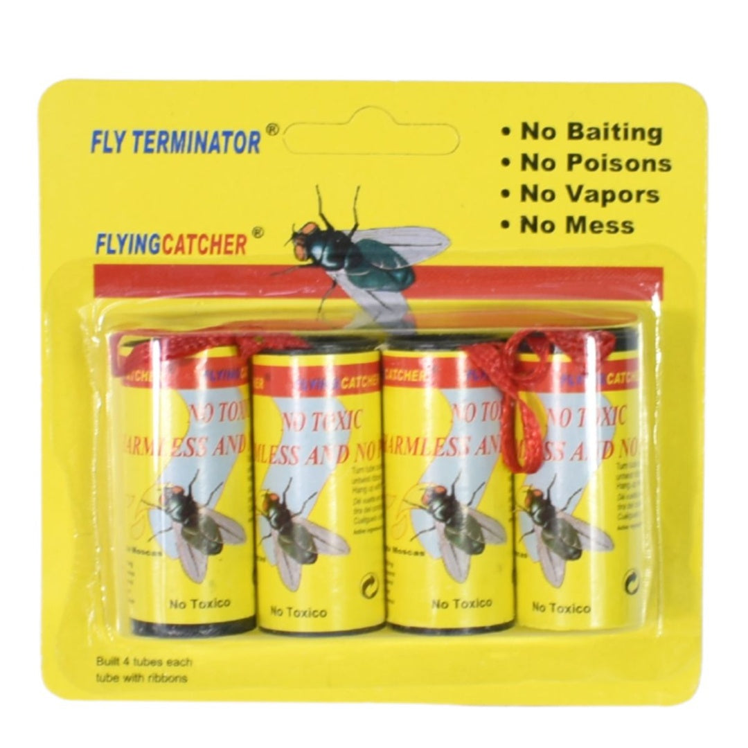 Trampa adhesiva para moscas y mosquitos 4pcs.