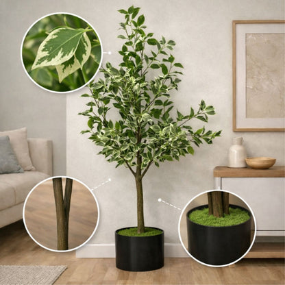 Arbol artificial Ficus decorativo 1.40mts