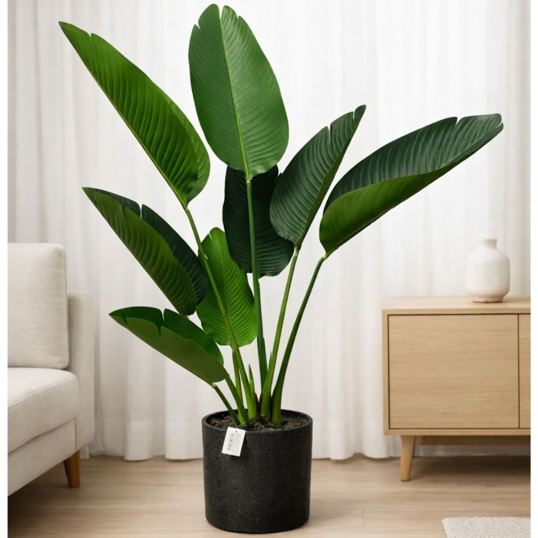 Planta artificial decorativa ave del paraíso 1.20mts