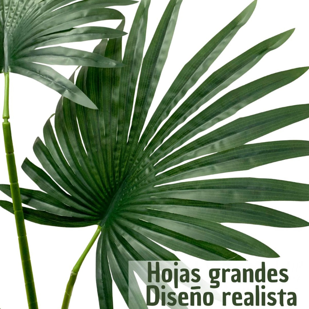 Planta artificial palmera decorativa 1.40mts