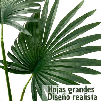 Planta artificial palmera decorativa 1.40mts