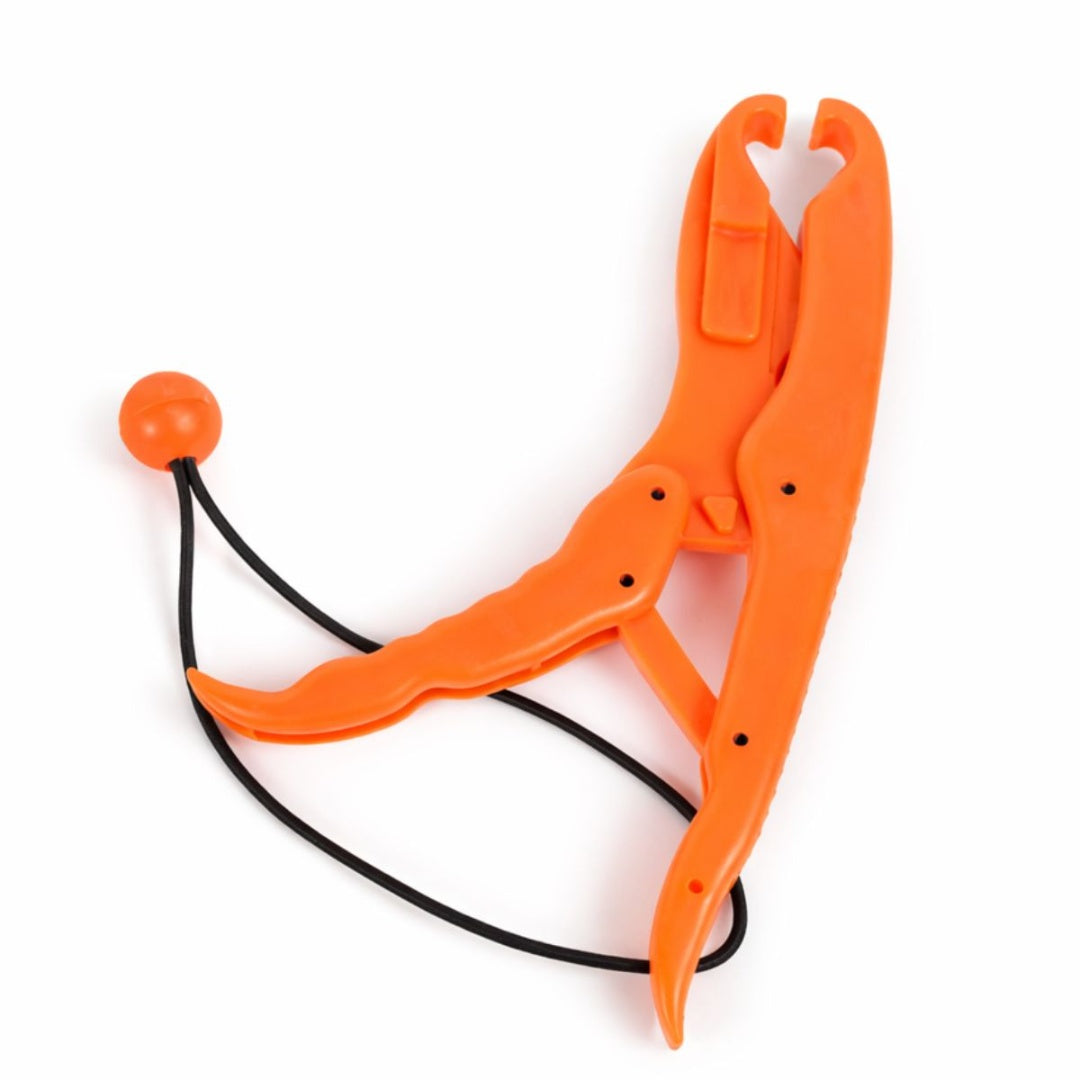 Pinza salva anzuelo naranja 28cm.
