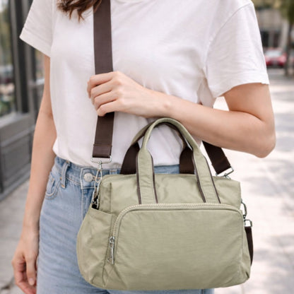 Bolso cartera de mano 23 x 29 x 13cm. Verde