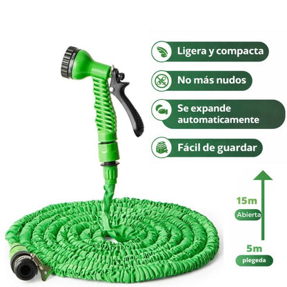 Manguera extensible 15mts. Vigore