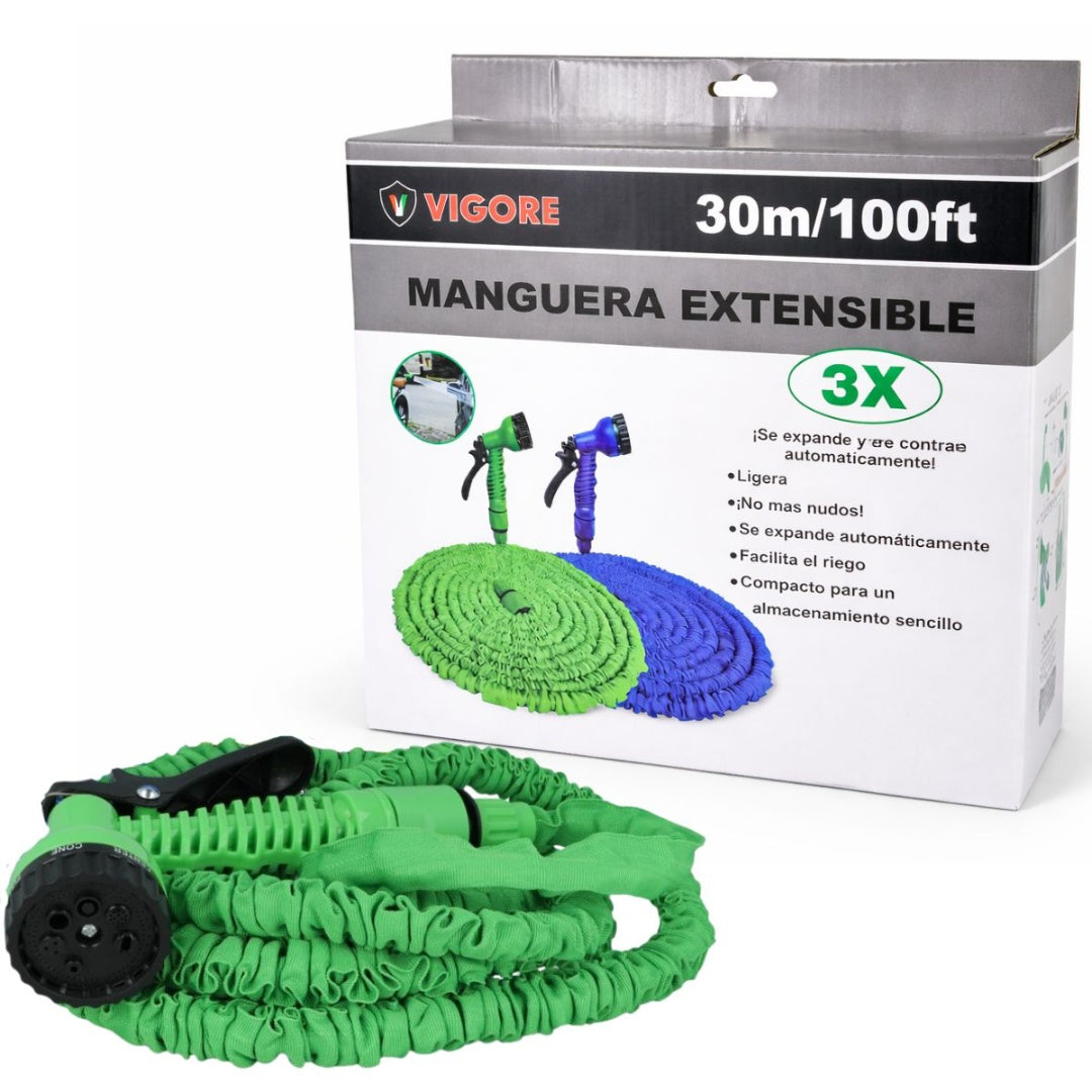 Manguera extensible 30mts. Vigore
