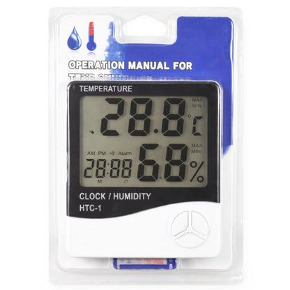 Reloj Termómetro digital con sensor de humedad y temperatura 10x9.5cm