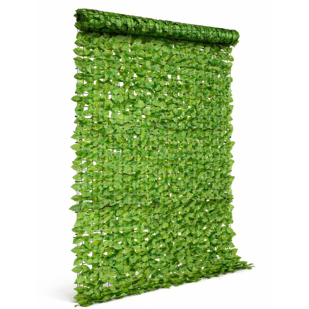 Panel decorativo de hojas artificiales 1x3mts