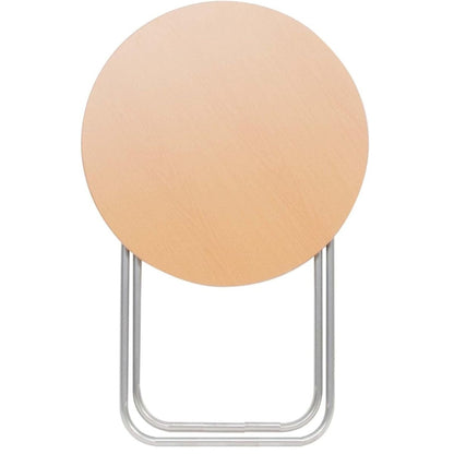 Mesa redonda plegable 70x60cm.