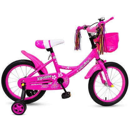 Bicicleta rodado 16" fucsia Vigore