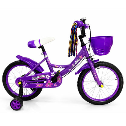 Bicicleta rodado 16" violeta Vigore