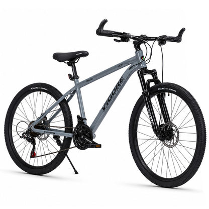 Bicicleta MTB Vigore gris tornasol rodado 26" marco aluminio