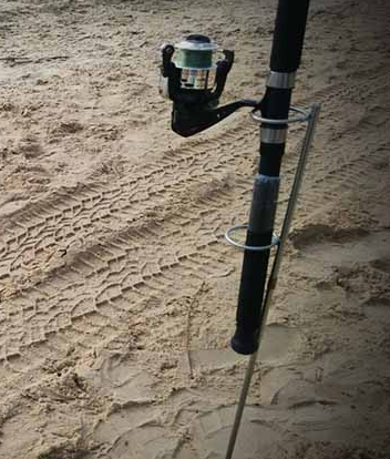 Posa caña de pesca 90 cm