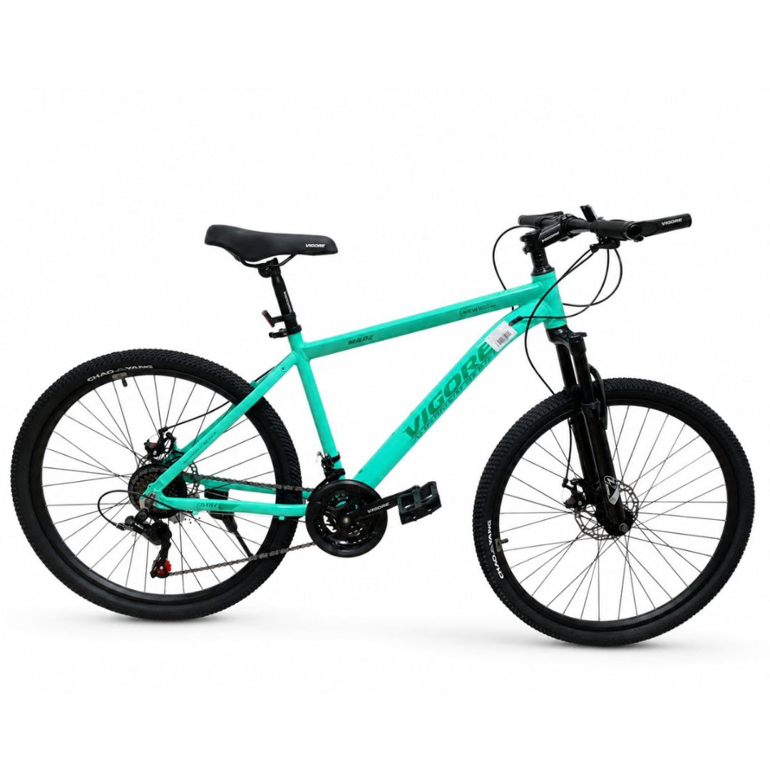 Bicicleta MTB Vigore turquesa rodado 26" marco aluminio