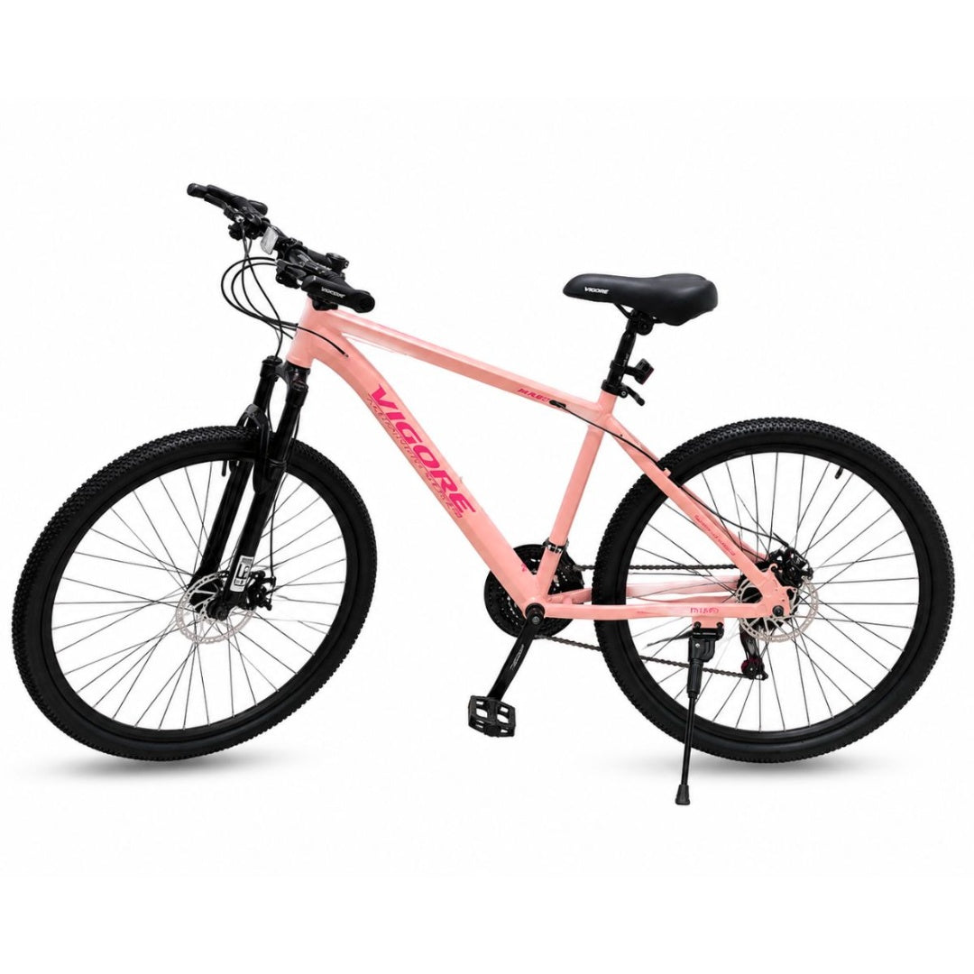Bicicleta MTB Vigore rosa rodado 26" marco aluminio