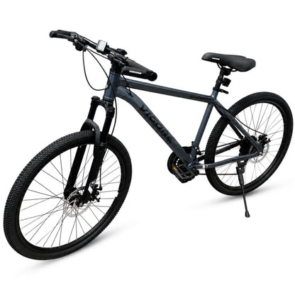 Bicicleta MTB Vigore gris rodado 26" marco aluminio
