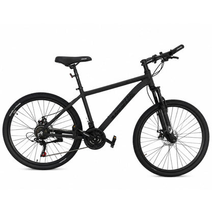 Bicicleta MTB Vigore negra rodado 26" marco aluminio