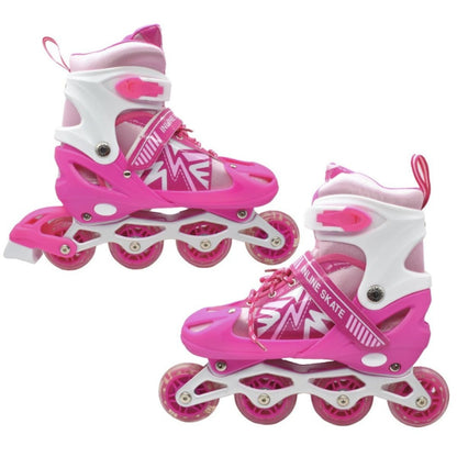 Patines roller ajustables rosa 39-43