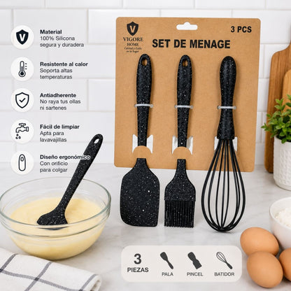 Set de menage Vigore 3pcs.
