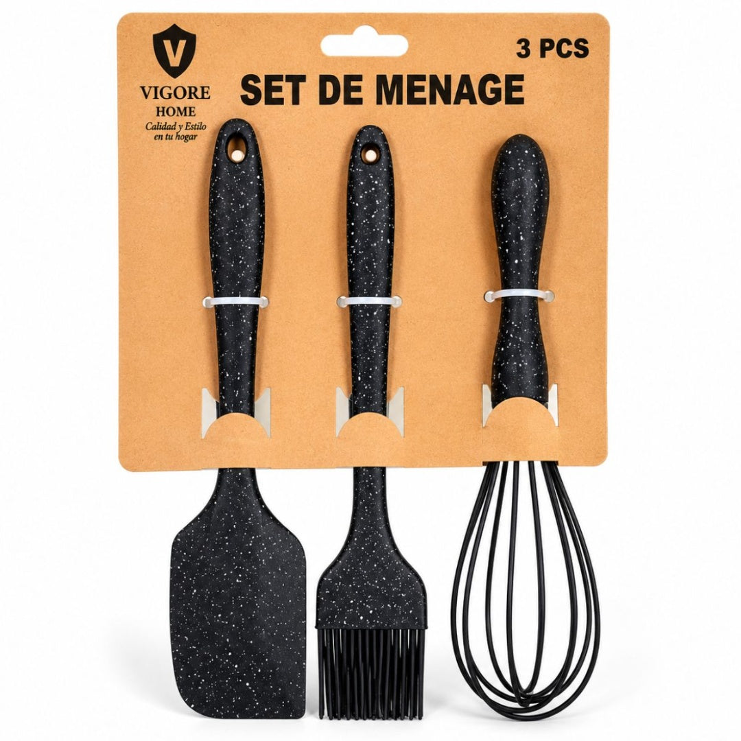 Set de menage Vigore 3pcs.