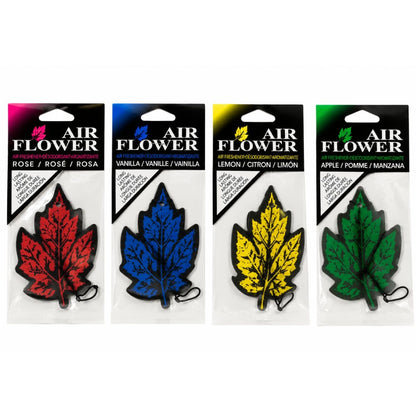 Perfumador para auto con forma de hoja 10Ccm.