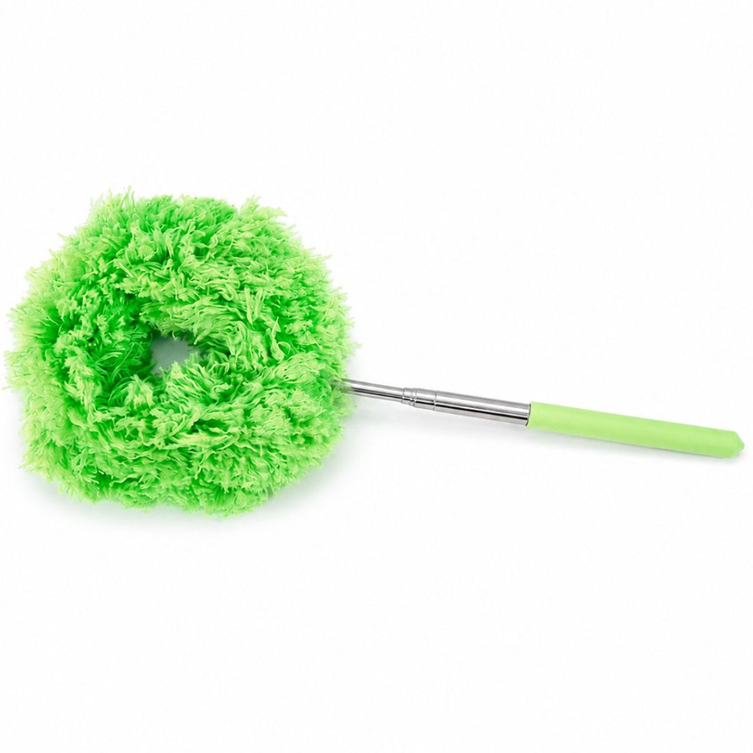 Plumero aro extensible verde