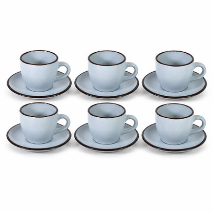 Set de tazas y platos para te 12pcs.