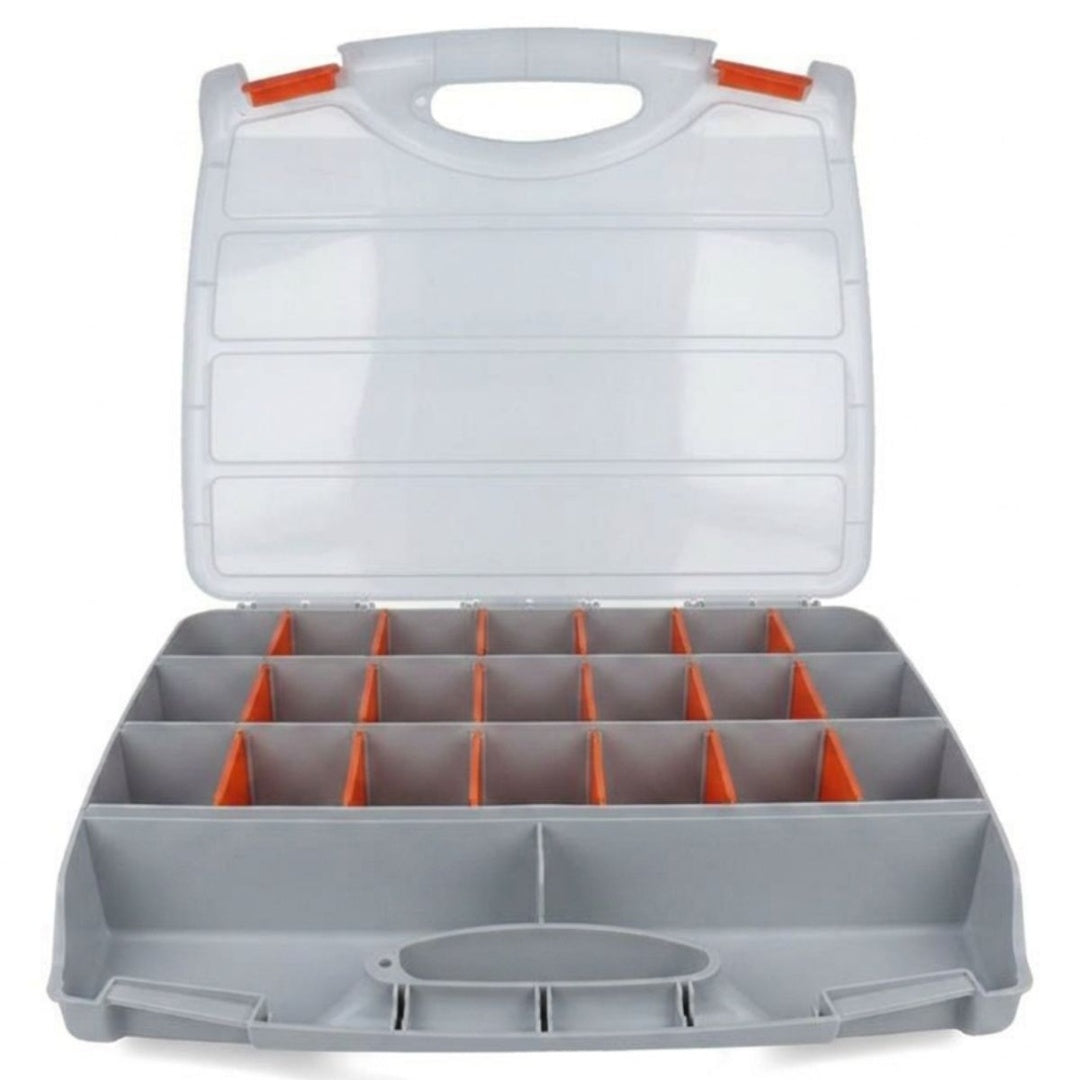 Caja organizadora 21 compartimentos 38 x 31 x 6 cm