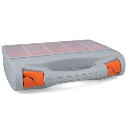 Caja organizadora plástica doble cara 37 x 30 x 8 cm