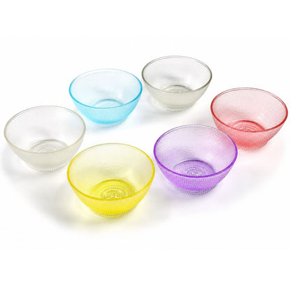 Set bowls de vidrio x 6 unidades