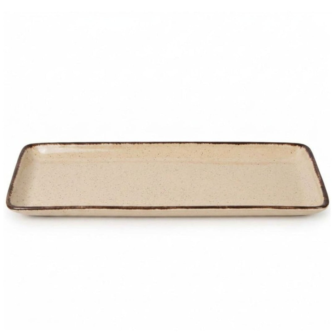 Bandeja de cerámica 35x15cm.