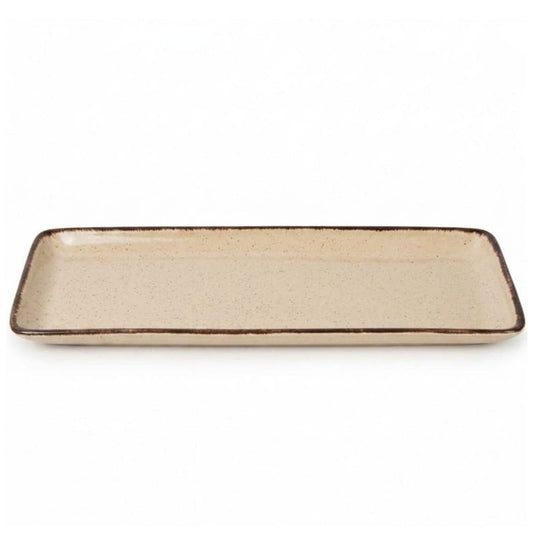 Bandeja de cerámica 35x15cm.
