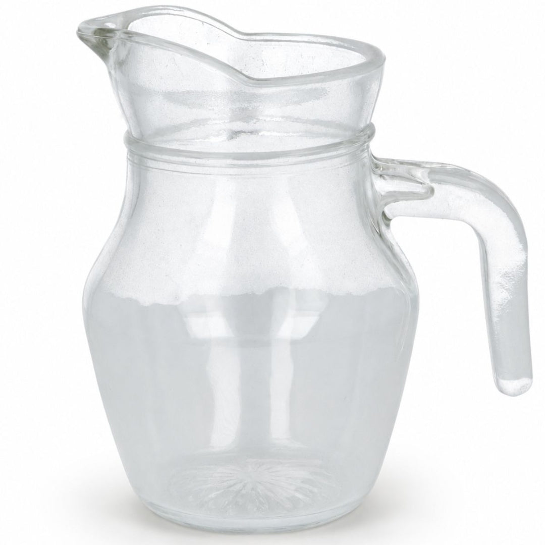 Jarra de vidrio sin tapa 500ml