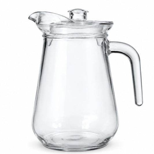 Jarra de vidrio con tapa 1.3L